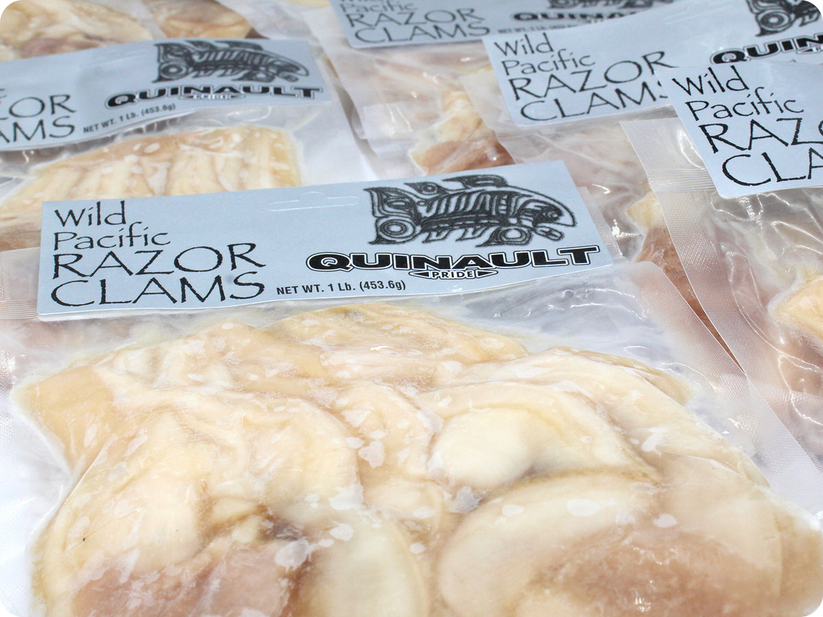 Pacific Razor Clam Meat (prevfroz) by the pound Epicurean Seafood